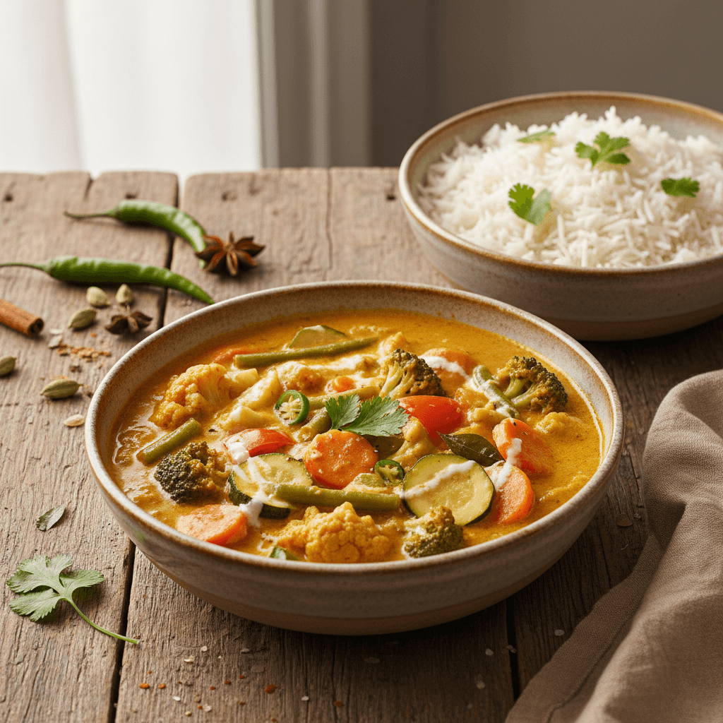 Curry de Légumes Simplissime