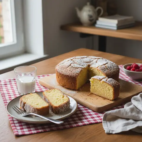 Gâteau Fondant au Sucre (Moelleux)