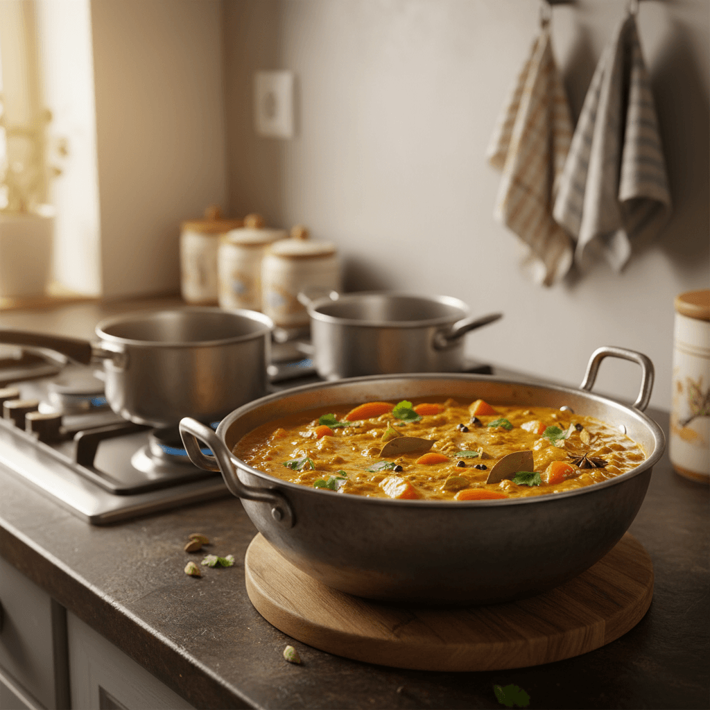 Curry d'Avoine et Carottes