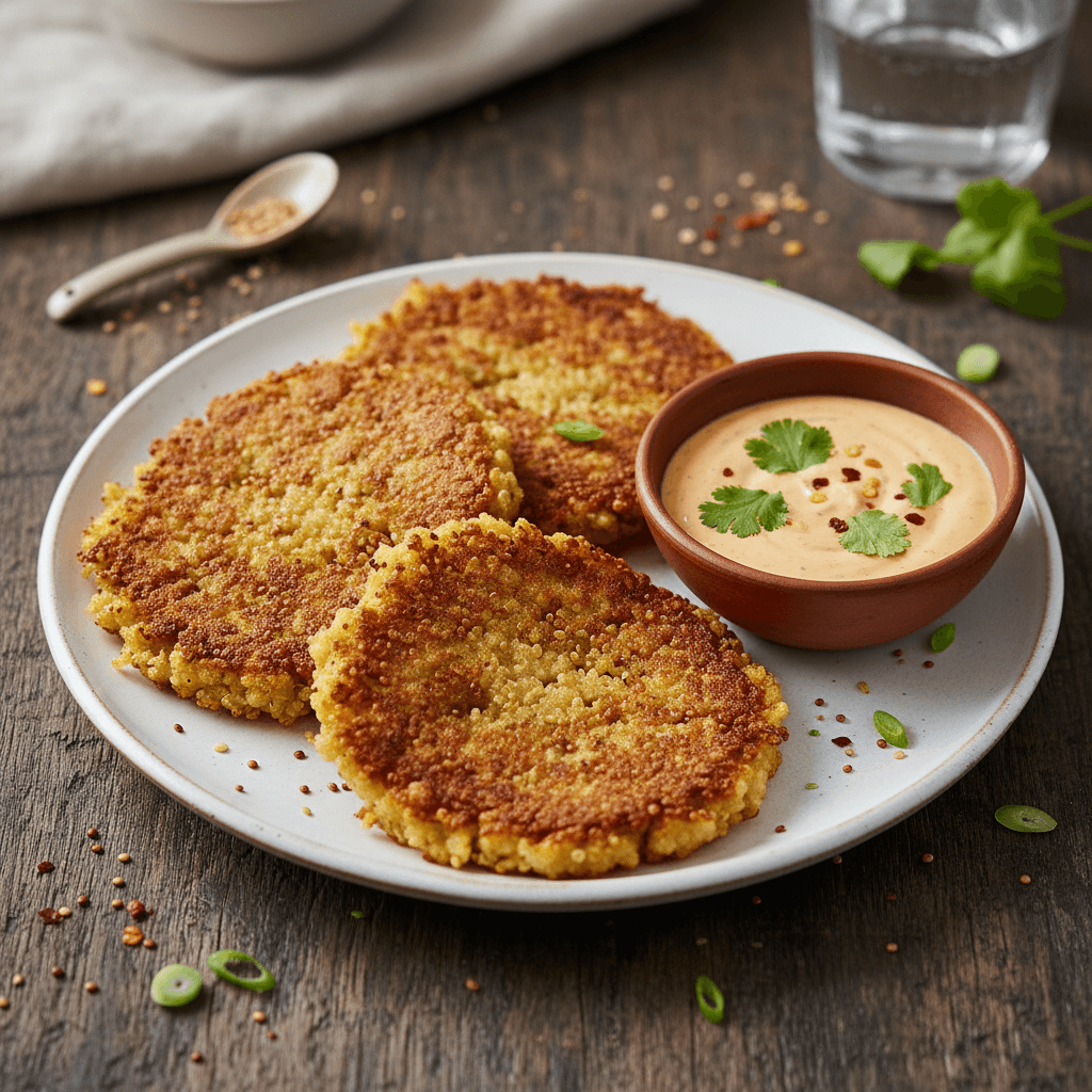 Crispy Quinoa Patties