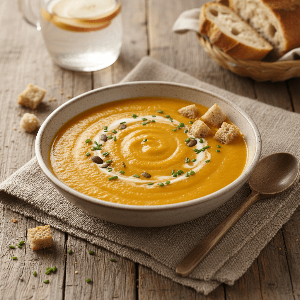 Creamy Carrot and Apple Soup