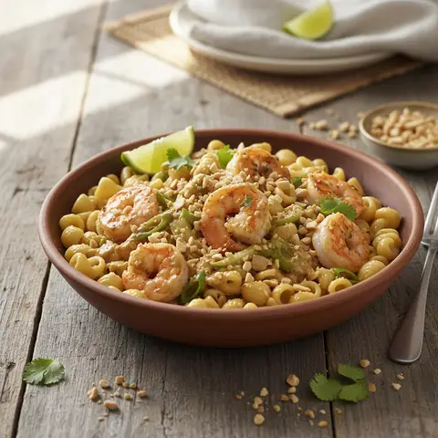 Pad Thaï du Quotidien aux Crevettes