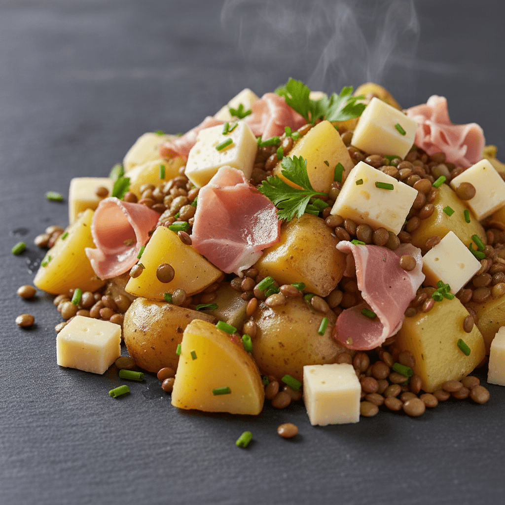 Salade Composée Chaude aux Pommes de Terre