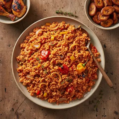 Jollof Rice Nigérian