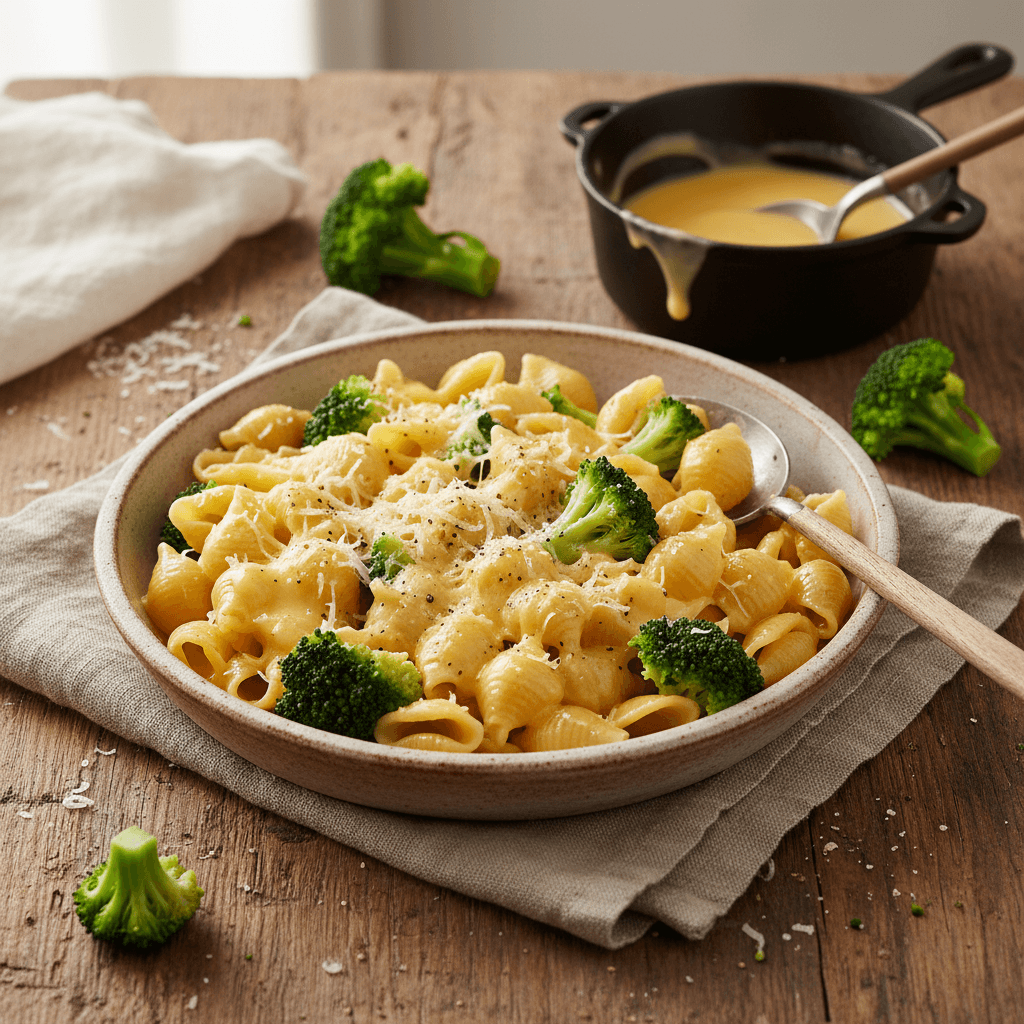 Pasta with Gruyère and Broccoli
