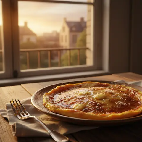 Omelette Sucre-Beurre (Dessert Rapide)