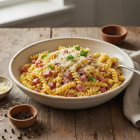 Pâtes Carbonara simplifiée