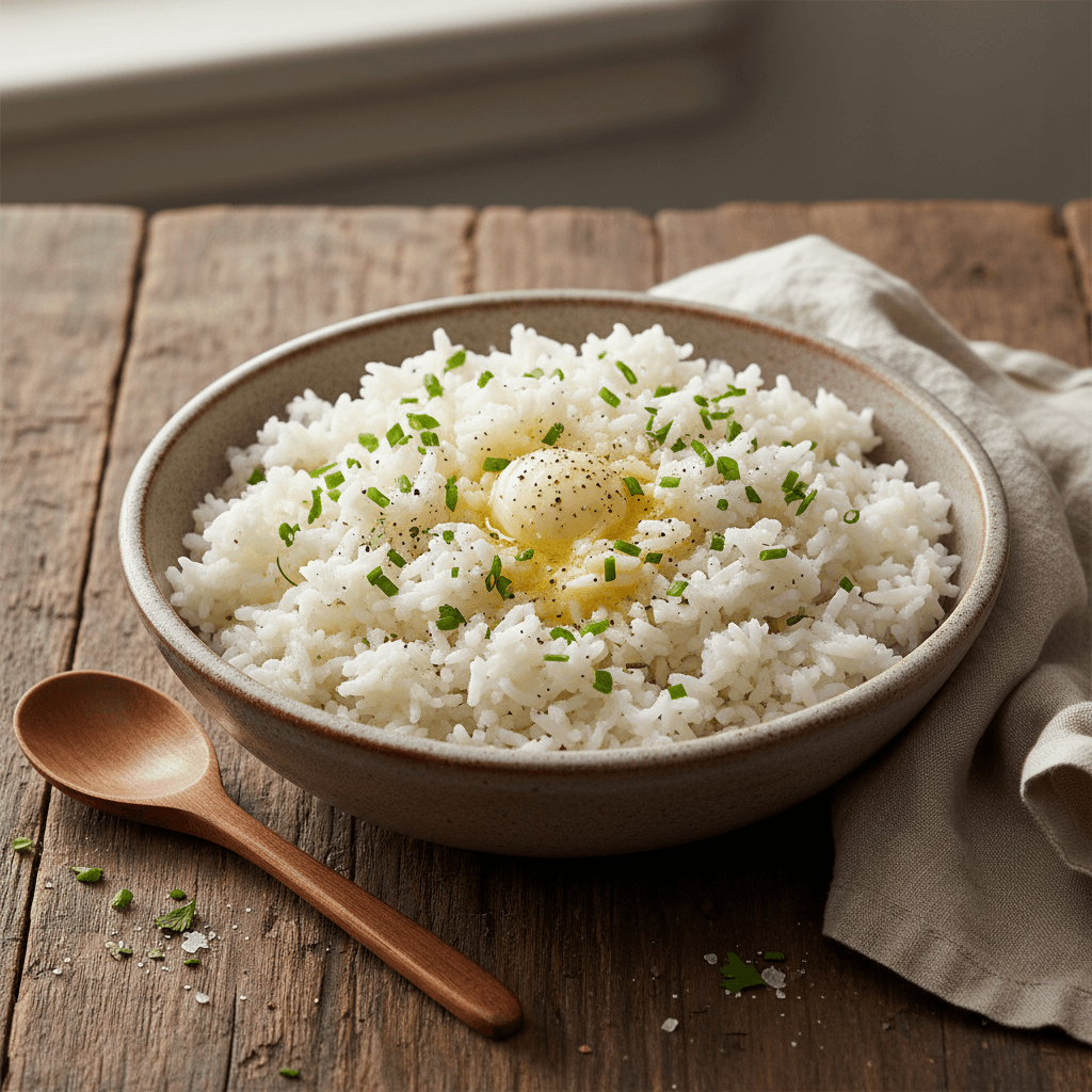 Simple and Savory White Rice