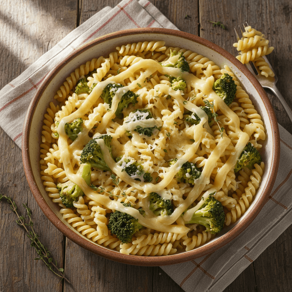 Pasta with Gruyère and Broccoli