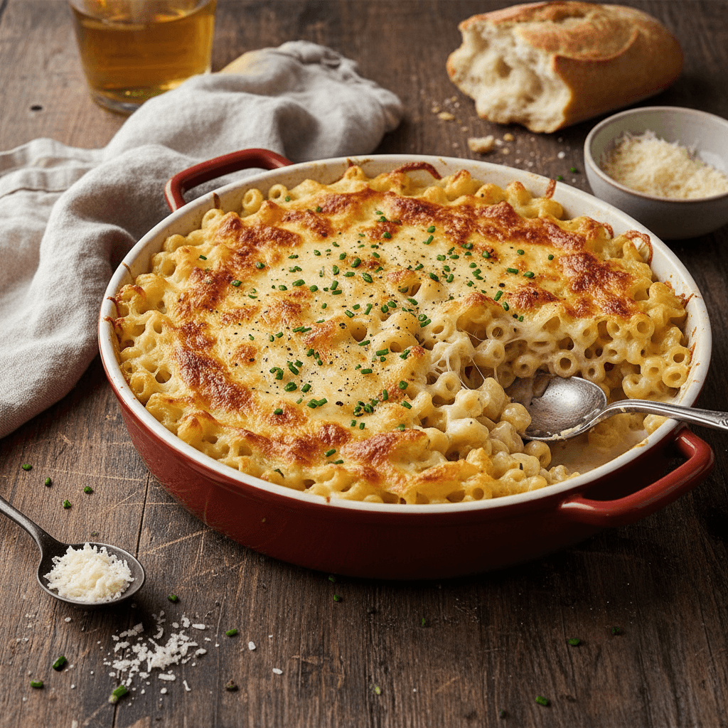 Gratin de Coquillettes au Fromage