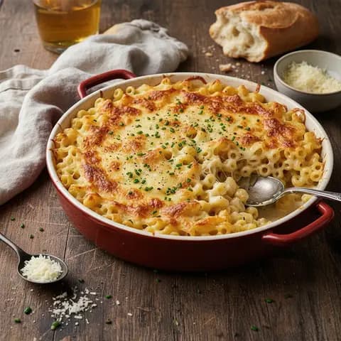 Gratin de Coquillettes au Fromage