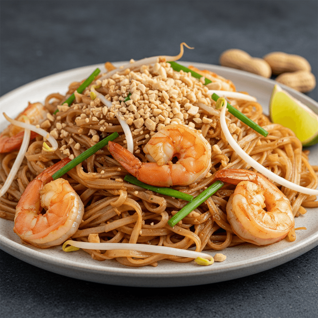 Pad Thai aux Crevettes
