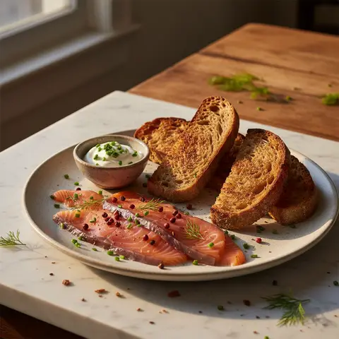 Gravlax Scandinave