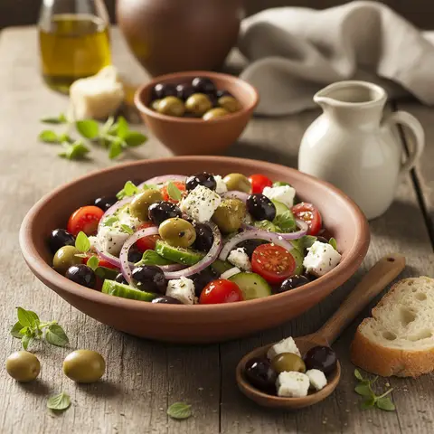 Salade d'Olives à la Grecque