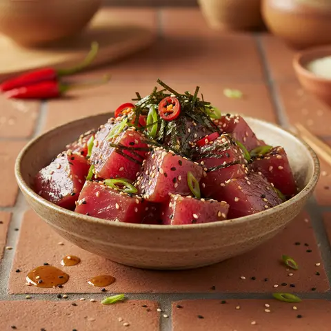 Ahi Poke Hawaïen