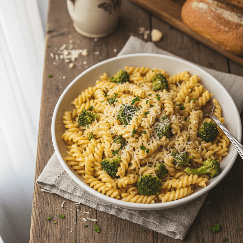 Pasta with Gruyère and Broccoli
