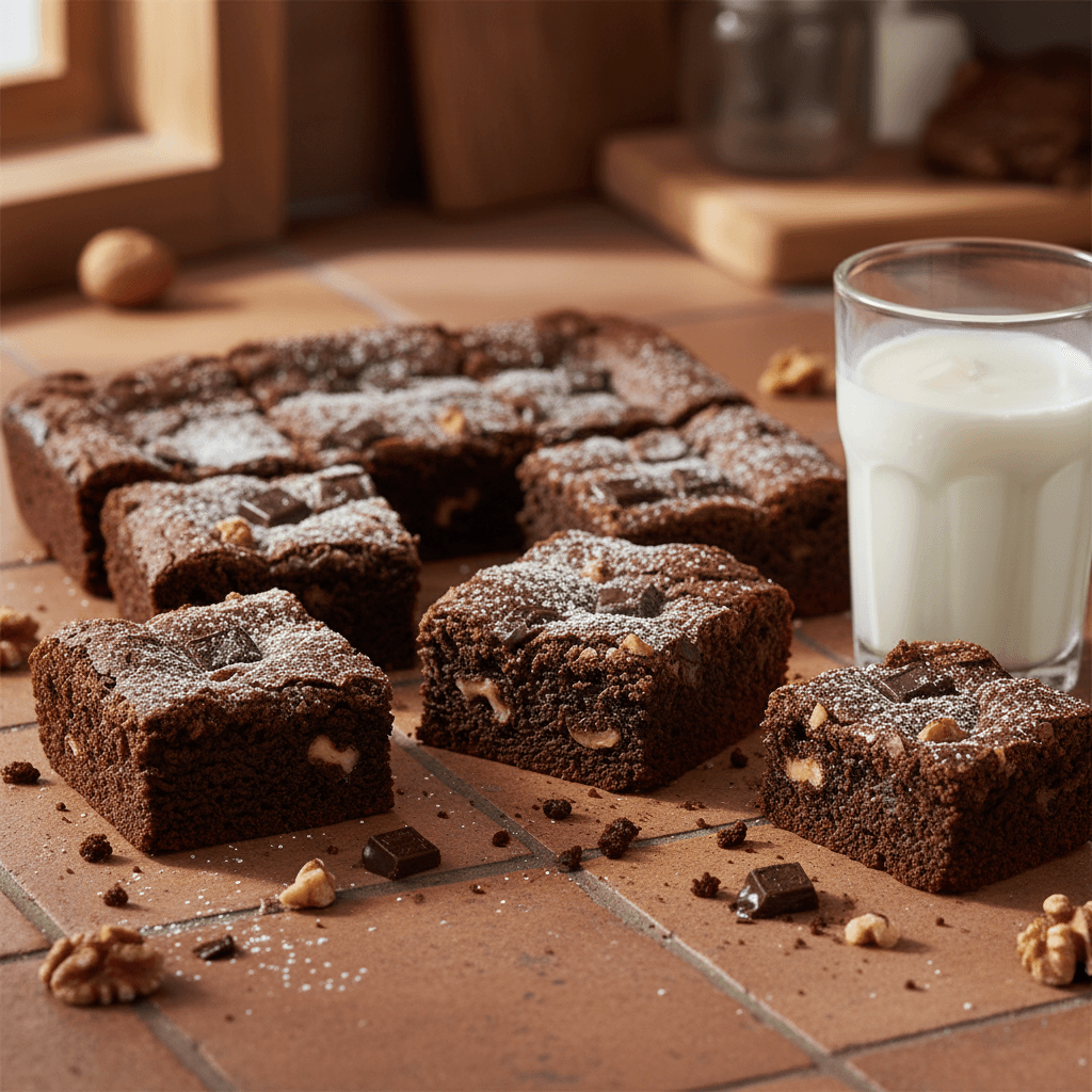 Brownies au chocolat gourmands