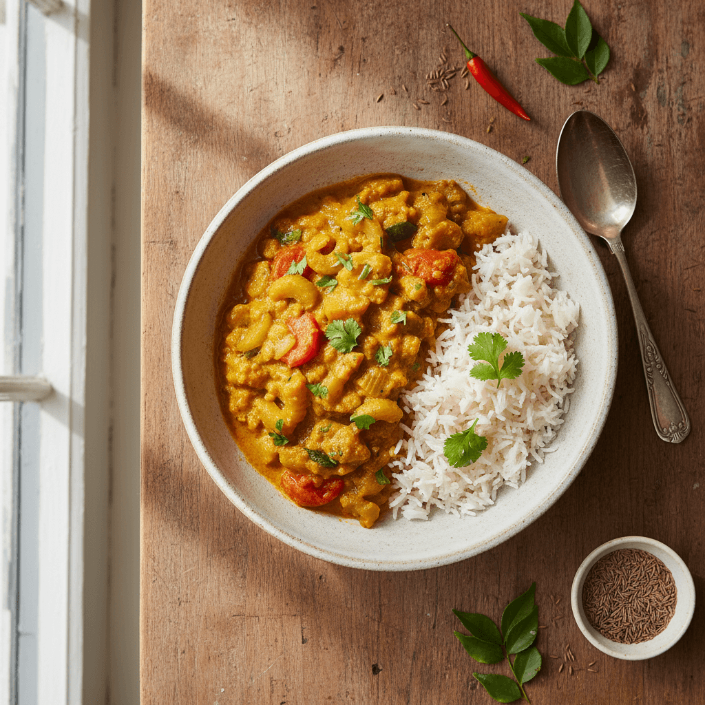Curry de légumes simple