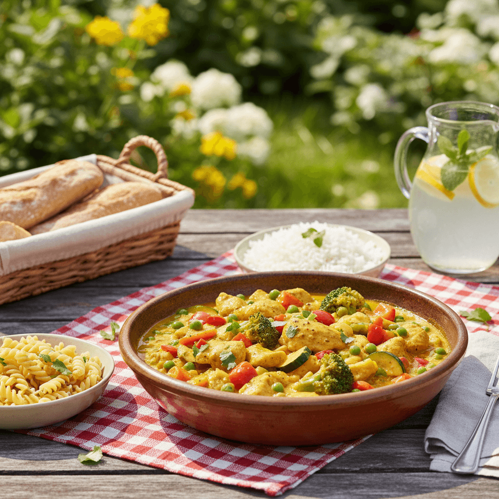 Curry de Poulet aux Légumes