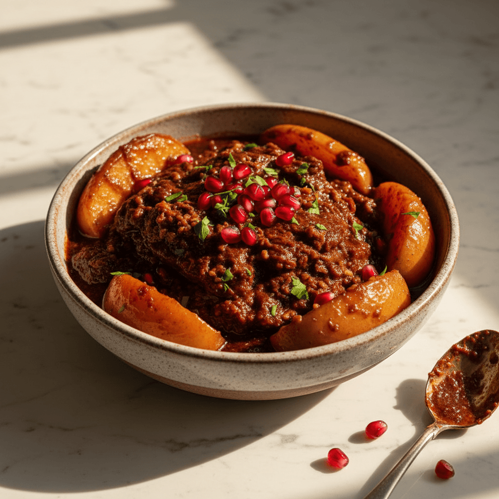 Fesenjan Grenade Pommes