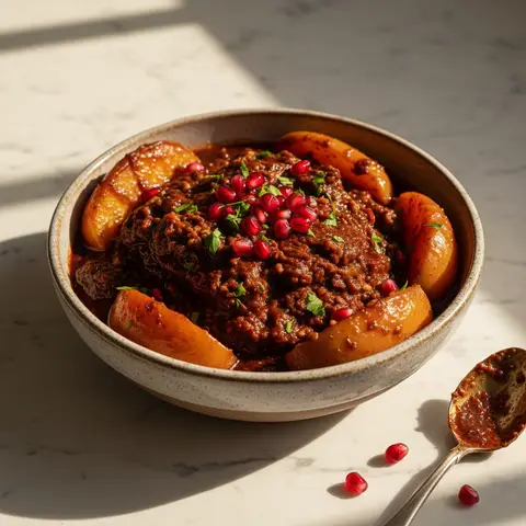 Fesenjan Grenade Pommes