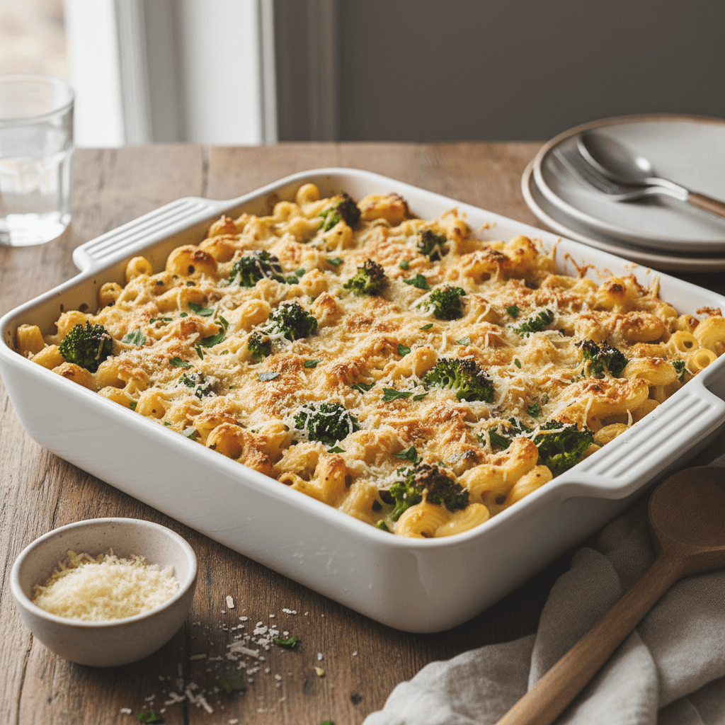 Pâtes au Fromage et Brocoli