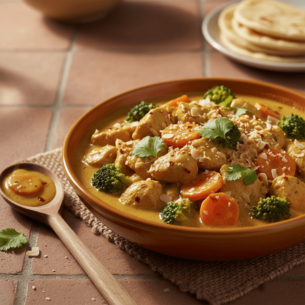 Curry de Poulet et Légumes