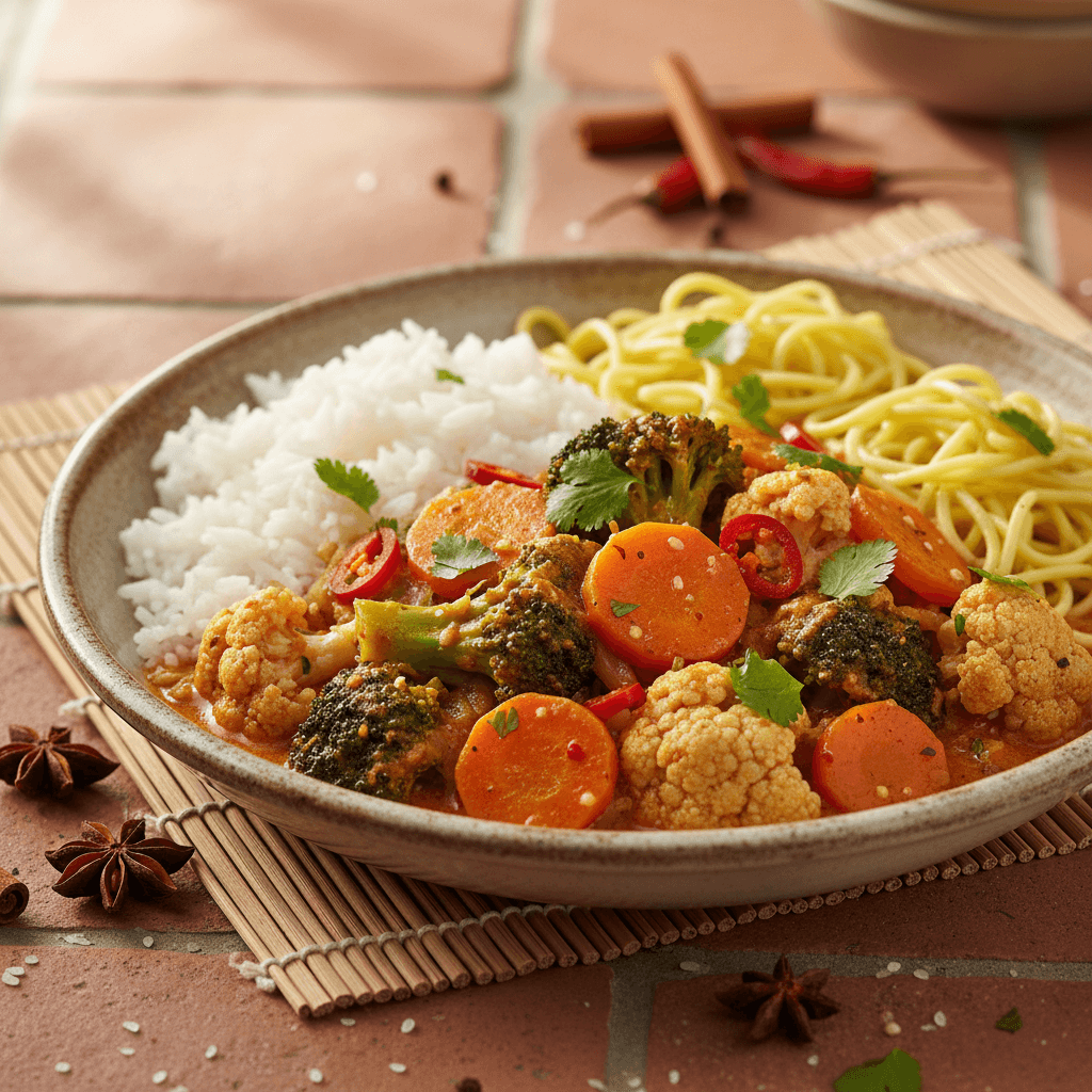 Curry de Légumes Épicé