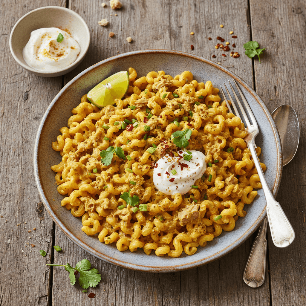 Curry de Thon et Coquillettes