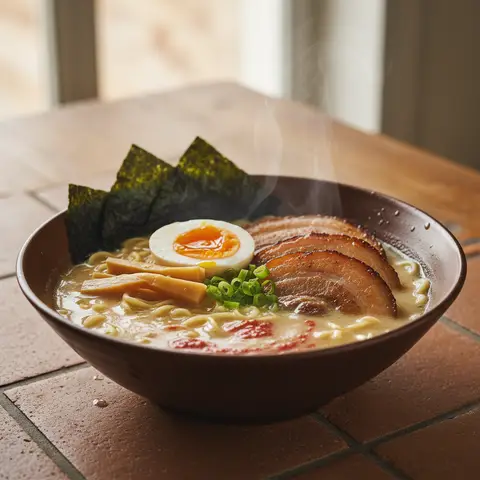 Ramen au Porc et Bouillon Miso