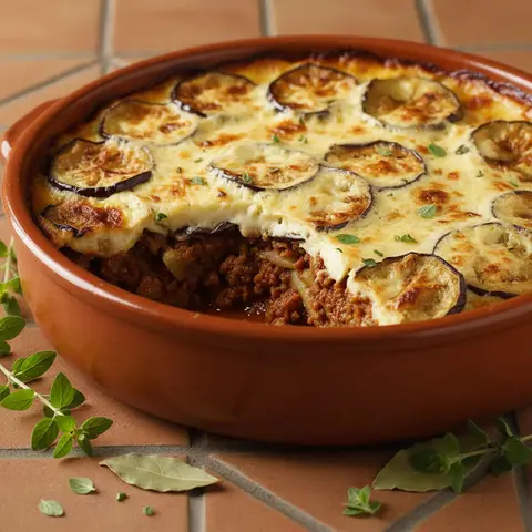 Moussaka à la Viande d'Agneau