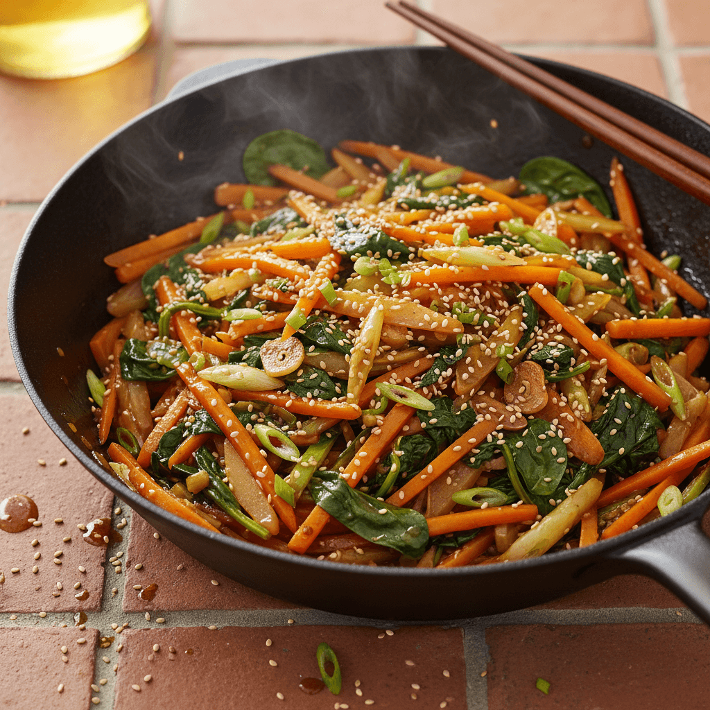 Sauté de Légumes à l'Asiatique