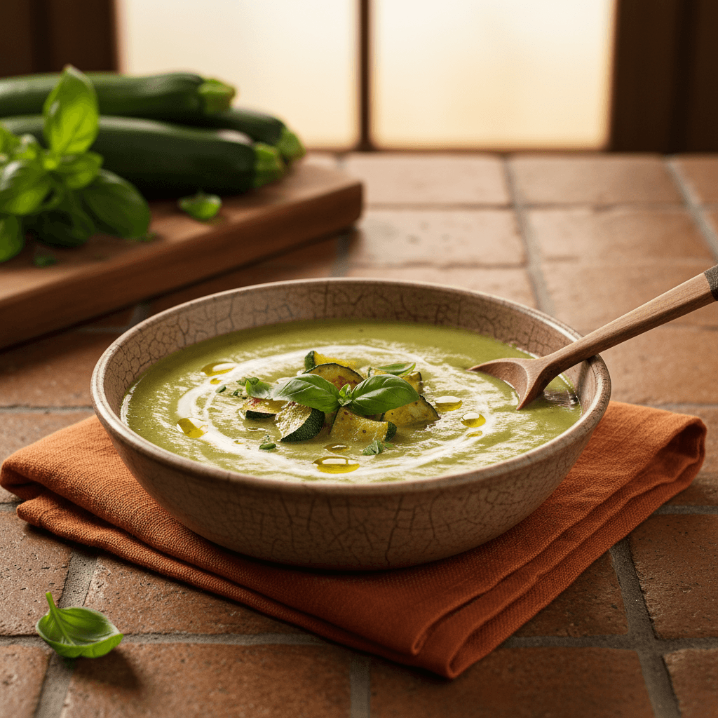 Soupe de Courgette Crémeuse