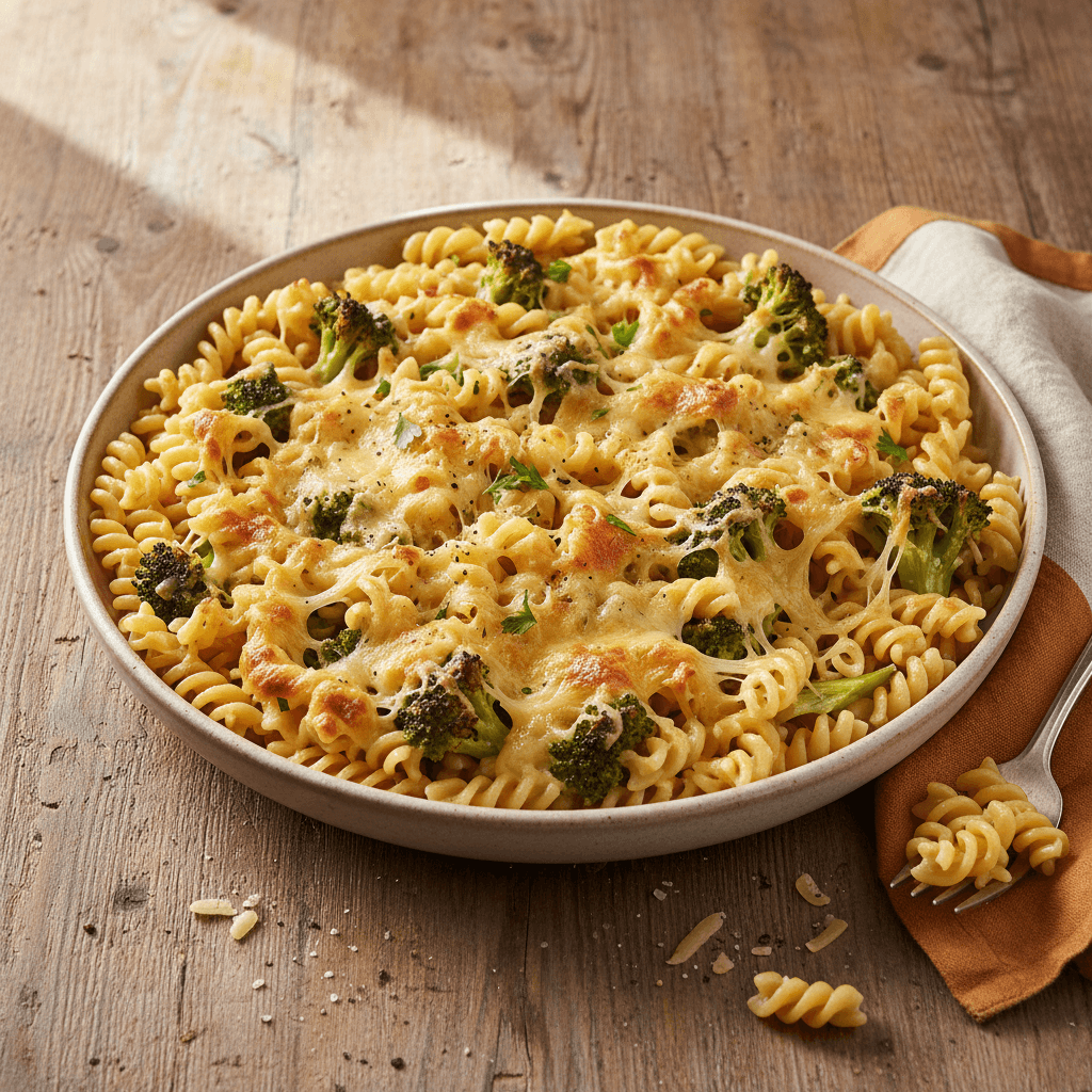 Pâtes au Gruyère et Brocoli