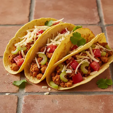 Tacos Mexicains Végétariens au Comté