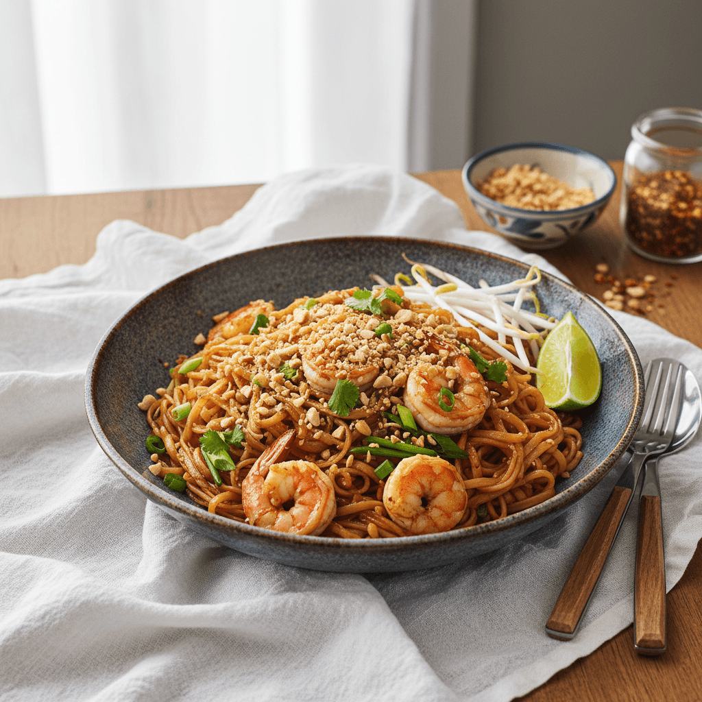 Pad Thai aux Crevettes