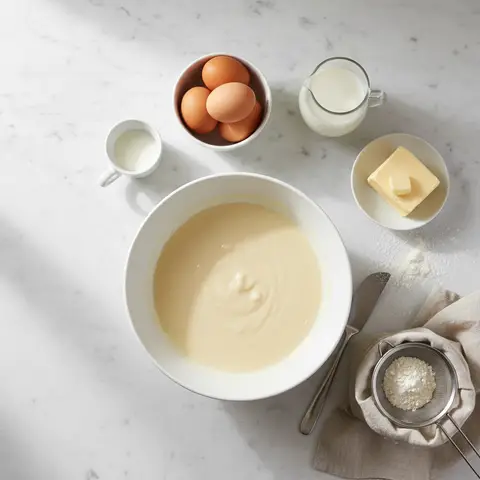 Pâte à Crêpe Basique