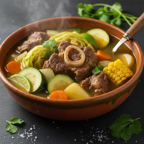 Caldo de res aux légumes