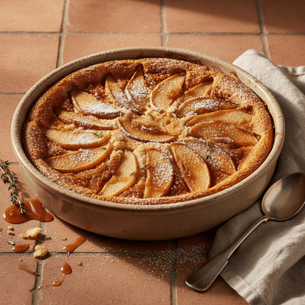 Clafoutis aux Fruits Caramélisés