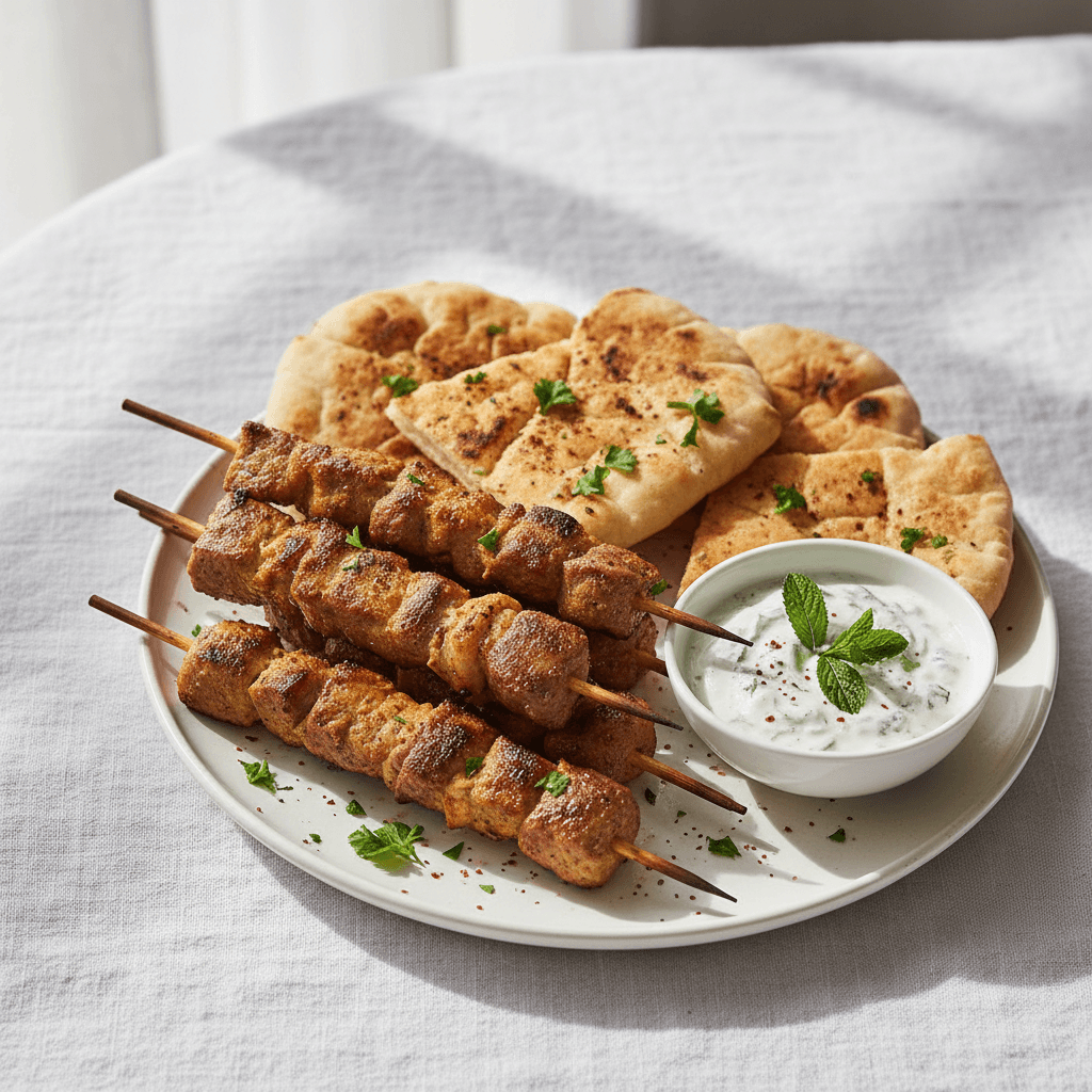 Kebab d'Agneau aux Épices