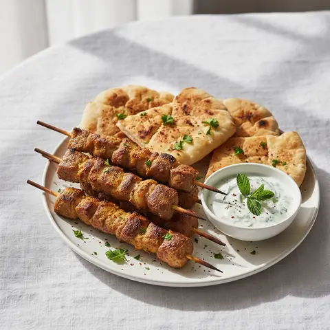 Kebab d'Agneau aux Épices