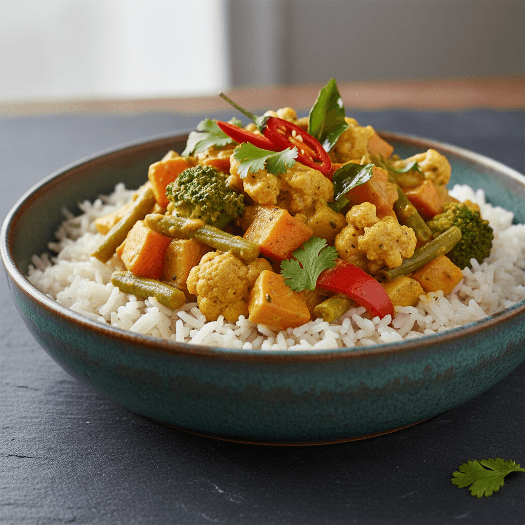 Curry de Légumes au Riz
