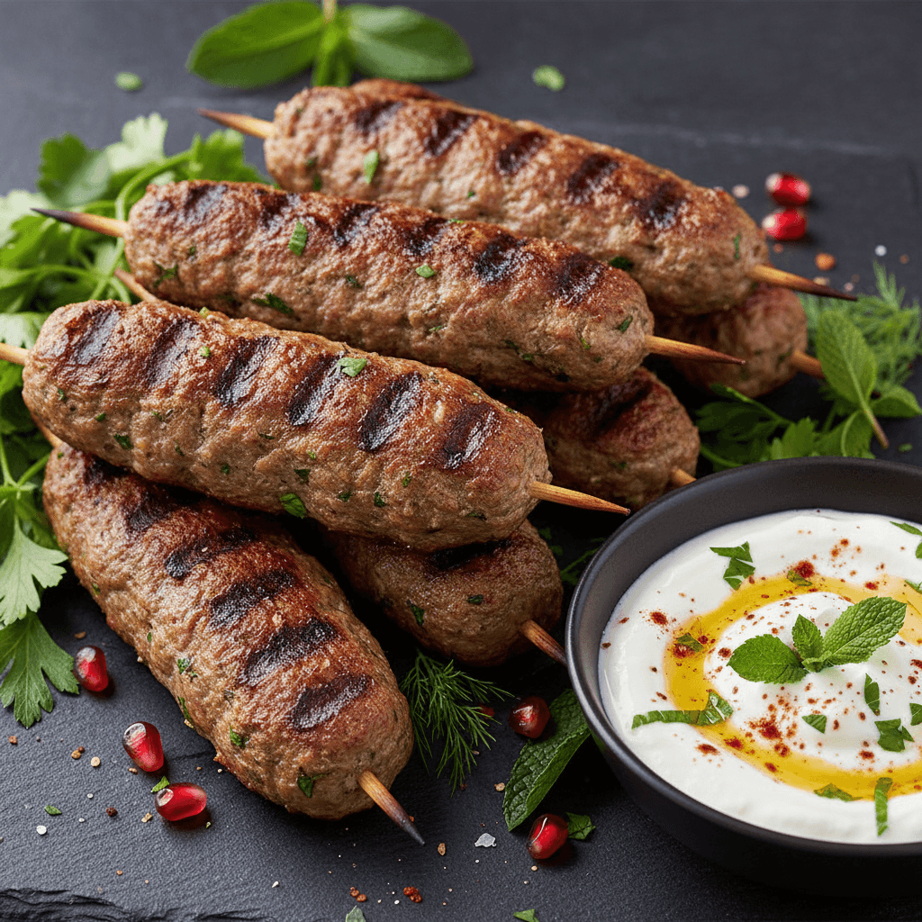 Kofta d'Agneau aux Herbes