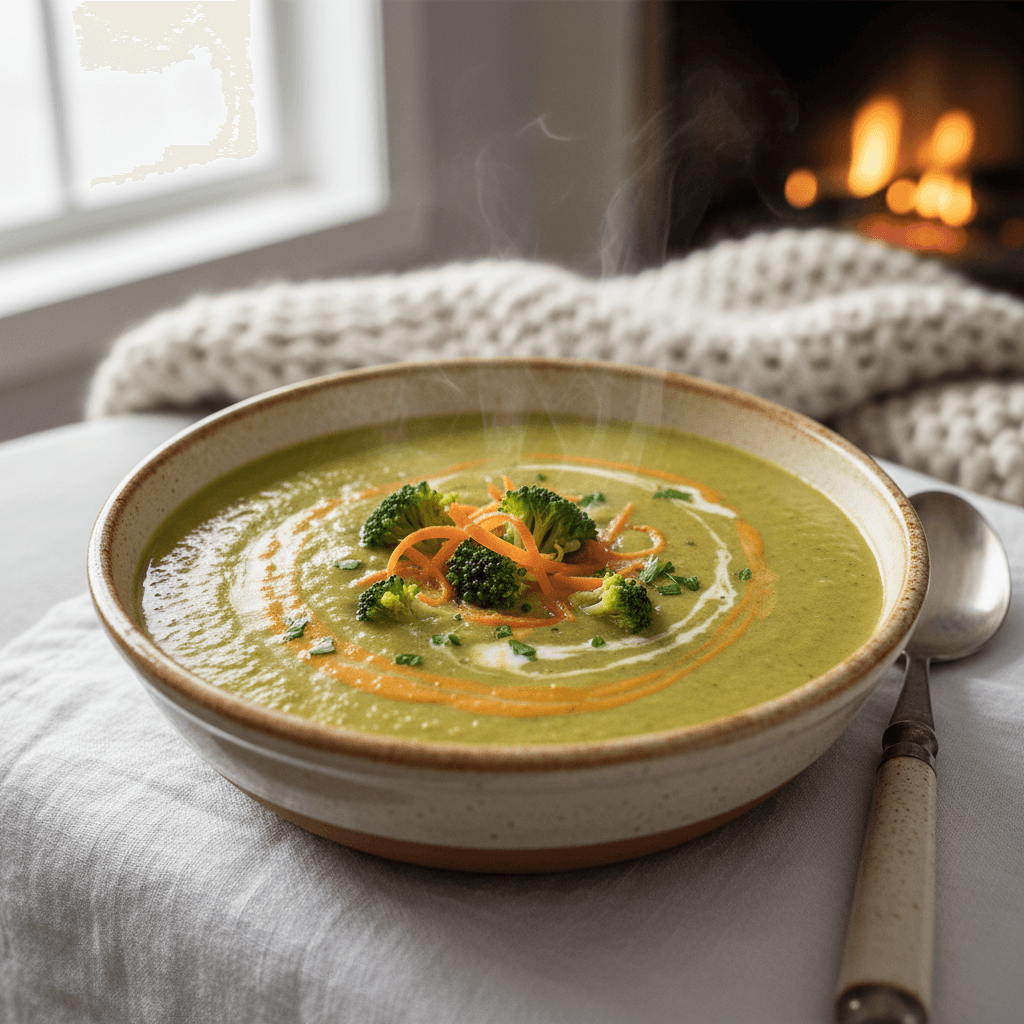 Soupe Crémeuse Brocoli-Carotte