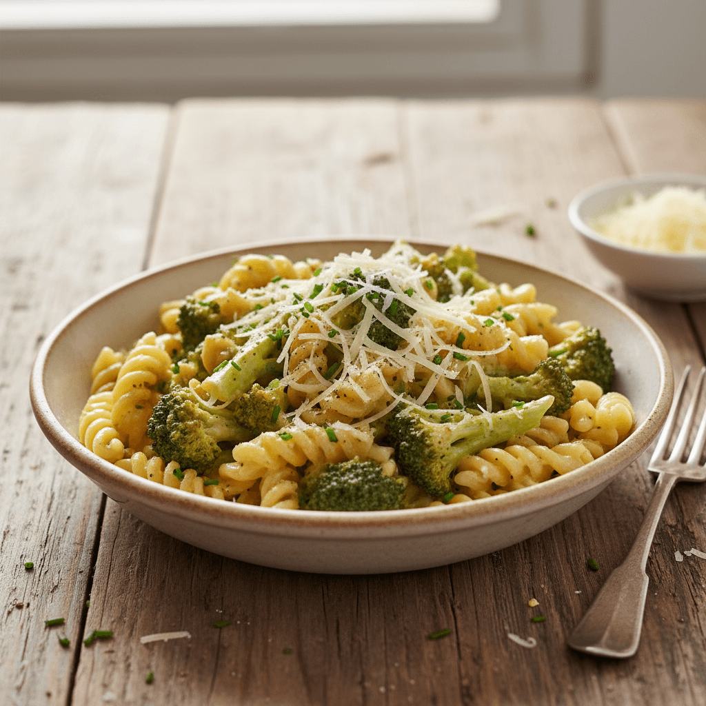 Pâtes au Gruyère et Brocoli