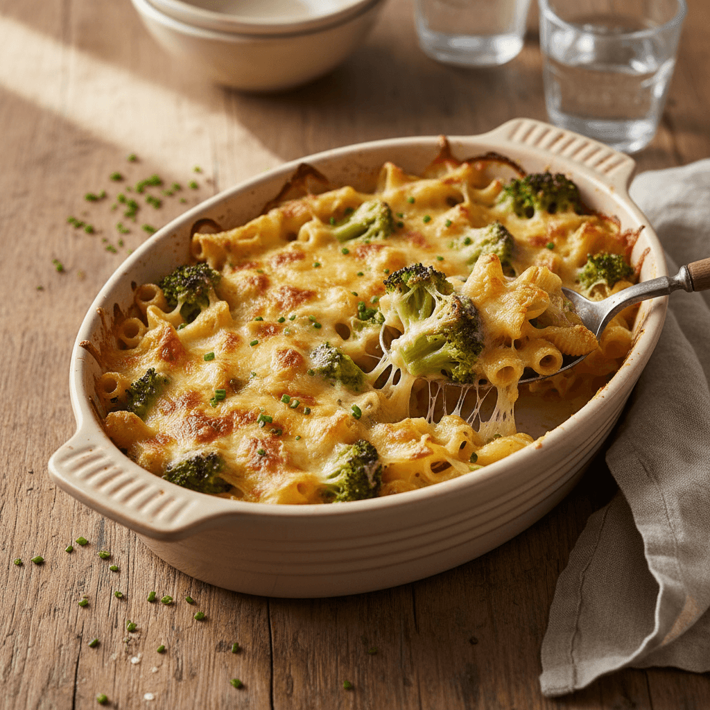 Pasta with Gruyère and Broccoli