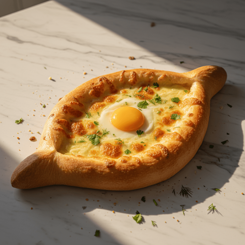 Khachapuri (Pain Fromage Géorgien)