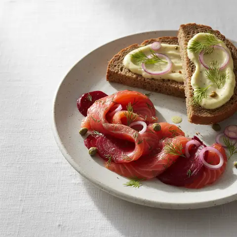 Gravlax Scandinave