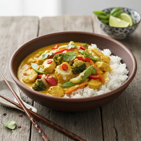 Curry de Poulet Thaï Express