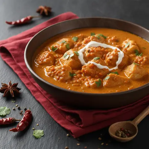Butter Chicken aux Lentilles